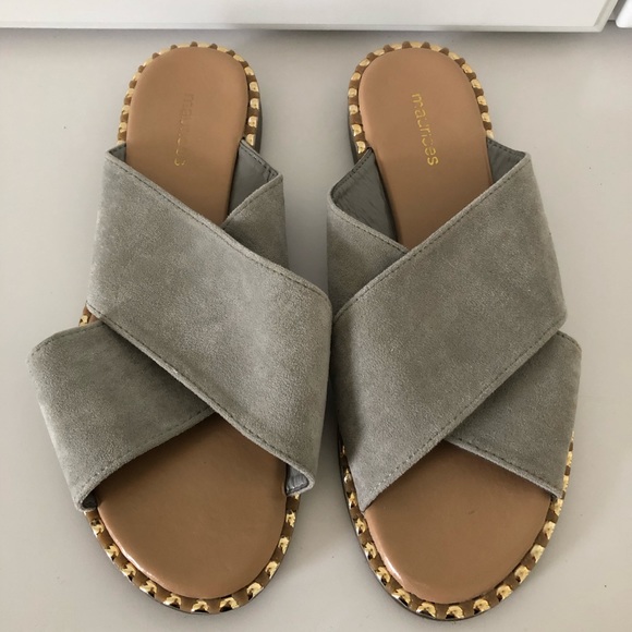 Maurices Shoes - Gray slides